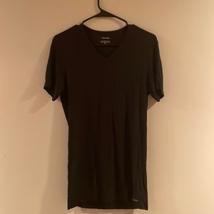 Calvin Klein long black tee